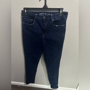 American Eagle Dark Wash Skinny Jeans Sz‎ 14L